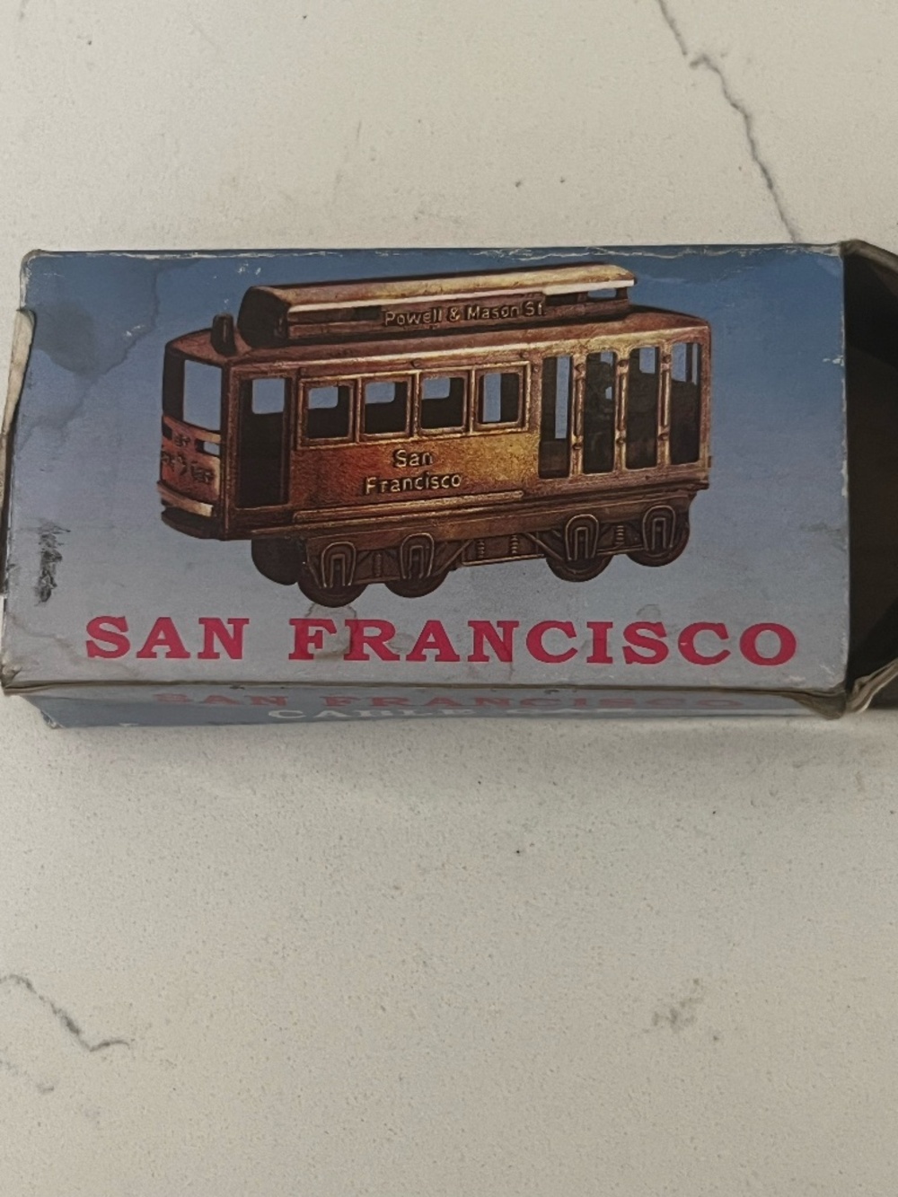 San Francisco Trolly Pencil Sharpener Souvenir